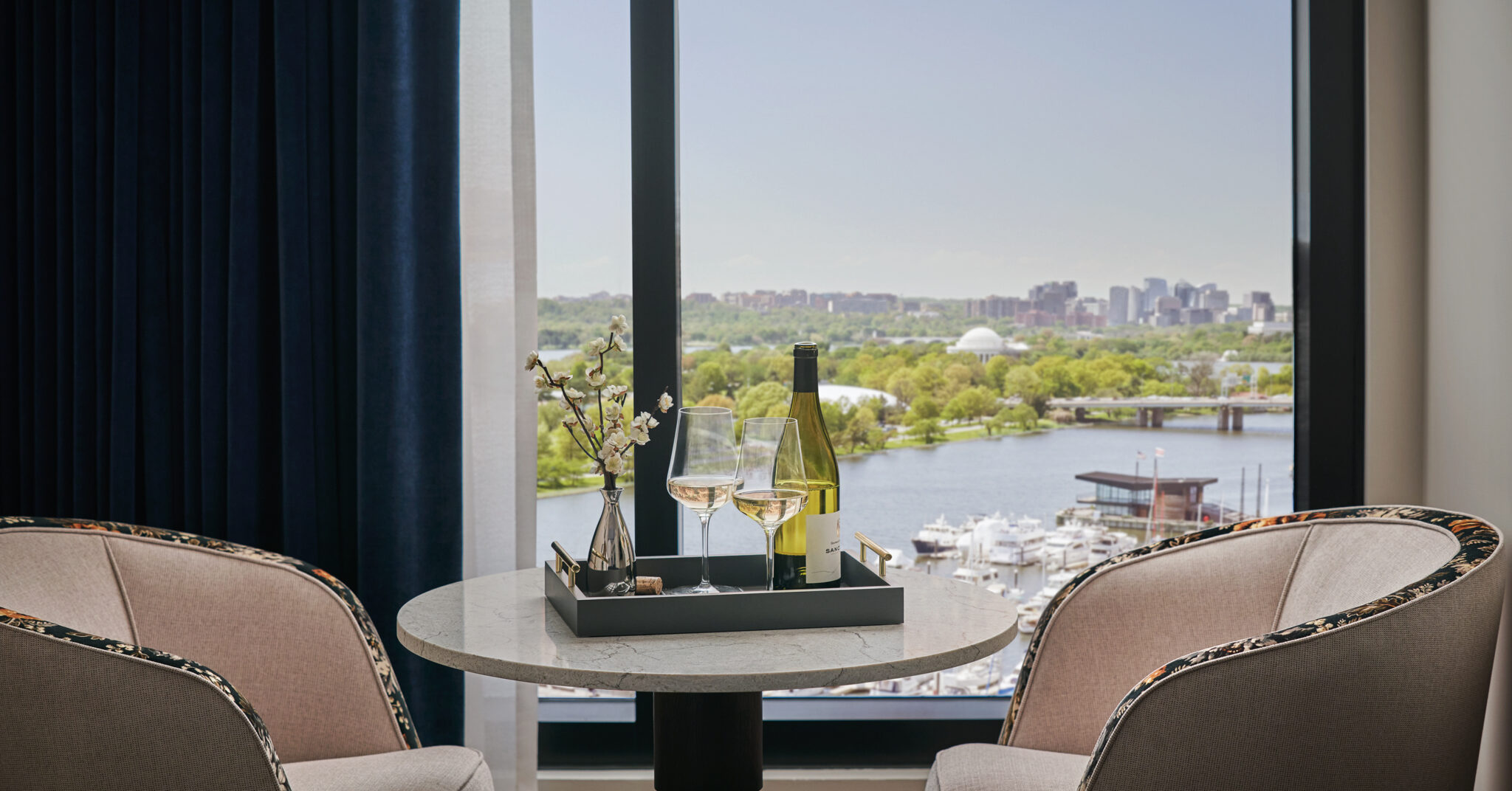 Pendry Hotel room looking out