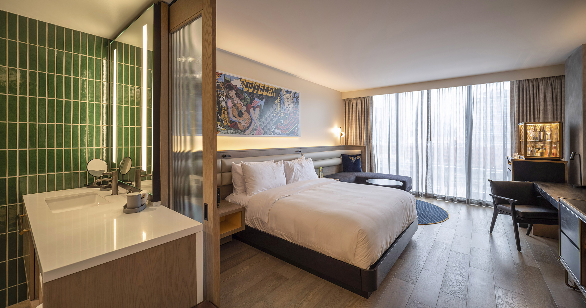 W Hotel Nashville bedroom